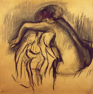 Vrouw die zich droogt, ca. 1893-98